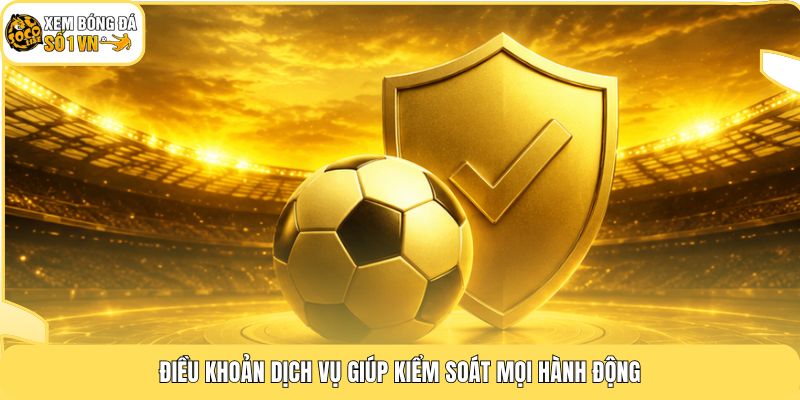 Điều khoản dịch vụ giúp kiểm soát mọi hành động